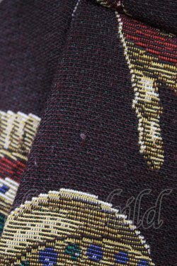 画像4: Jane Marple / ロイヤルコレクションゴブランのキャミワンピース  エンジ H-26-03-05-041-JM-OP-KB-ZH