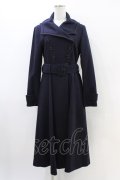 Sheglit / "Lorraine"ロングコート  ネイビー H-26-03-05-053-EL-CO-KB-ZH