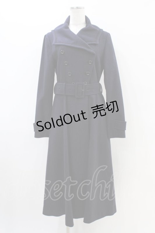 画像1: Sheglit / "Lorraine"ロングコート  ネイビー H-26-03-05-053-EL-CO-KB-ZH (1)