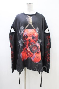 画像1: TRAVAS TOKYO / 椎名ひかり×TRAVASコラボプルオーバー  ブラック H-26-03-05-057-PU-TO-KB-ZH