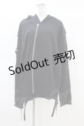 CIVARIZE / ベルトZIPパーカー  黒 H-26-03-05-058-GO-TO-KB-ZH