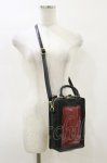 画像2: ALICE and the PIRATES / クリスのタロットカード型Bag  ブラック H-26-03-05-1004-PA-BG-NS-ZH (2)