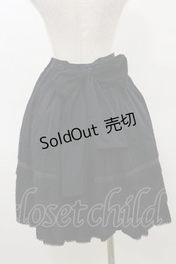 画像2: BABY,THE STARS SHINE BRIGHT / バーバリー裾スカラップスカート Free ブラック H-26-03-05-1051-BA-SK-NS-ZH