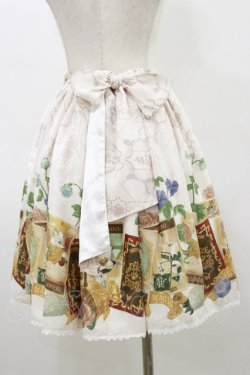 画像2: ALICE and the PIRATES / Mystical emotion〜クリスの心の囁き〜柄スカート Free 生成り H-26-03-05-1054-PA-SK-NS-ZH