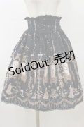 ALICE and the PIRATES / Poison de l'amour柄スカート Free ブラック H-26-03-05-1055-PA-SK-NS-ZH