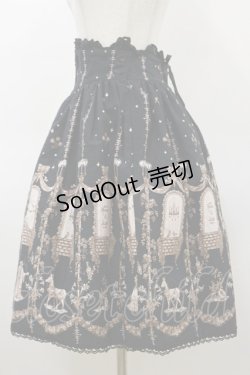 画像3: ALICE and the PIRATES / Poison de l'amour柄スカート Free ブラック H-26-03-05-1055-PA-SK-NS-ZH