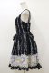 画像3: metamorphose / Happy Bellリボンジャンパースカート Free ブラック H-26-03-05-1064-ME-OP-NS-ZH (3)