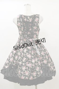 画像2: BABY,THE STARS SHINE BRIGHT / ロココ・フローリアジャンパースカート Free ブラック H-26-03-05-1068-BA-OP-NS-ZH