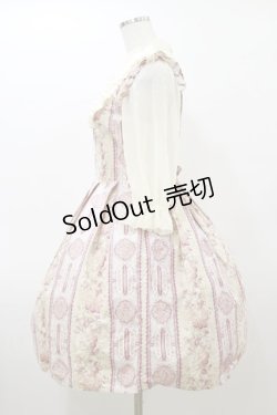 画像3: Innocent World / 丸衿ストライプローズワンピース L ピンク H-26-03-05-1076-IW-OP-NS-ZH