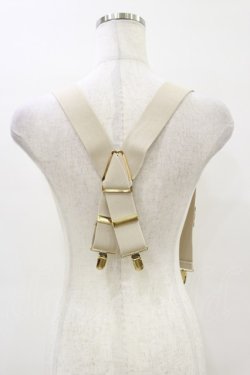 画像2: Amavel / Noble Lion Emblem サスペンダー  ベージュ H-26-03-05-1008-CA-ZA-NS-ZH