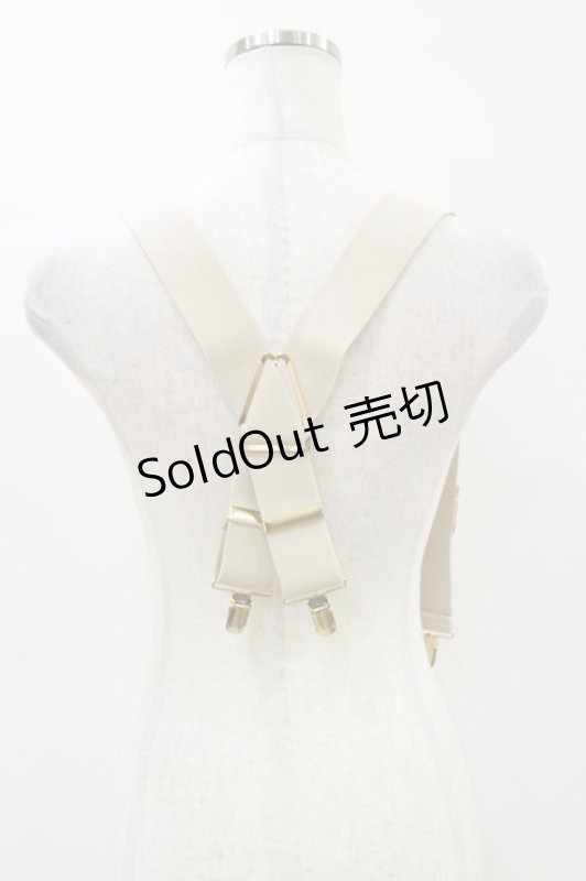 画像2: Amavel / Noble Lion Emblem サスペンダー  ベージュ H-26-03-05-1008-CA-ZA-NS-ZH (2)