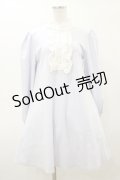 Ank Rouge / レースカットワンピース M ブルー H-26-03-05-1079-CA-OP-NS-ZH