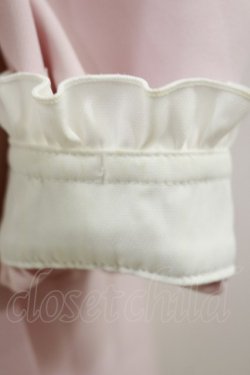 画像3: DearMyLove / ハートビジューリボンレース学園ワンピース LL ピンク H-26-03-05-1081-EL-OP-NS-ZH