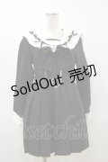 DearMyLove / セーラービジューレースフリルワンピース LL ブラック H-26-03-05-1082-EL-OP-NS-ZH