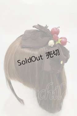 画像1: BABY,THE STARS SHINE BRIGHT / 秘密の森のリボンカチューシャ  ブラウン H-26-03-05-1013-BA-AC-NS-ZH