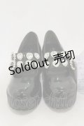 Lovely Tency / 眞白ありす/TT*MAベルトシューズ M ブラック H-26-03-05-1002-GO-SH-NS-ZH