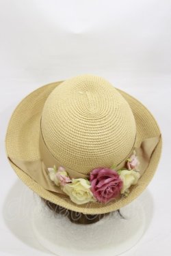 画像1: axes femme / ストローハット  ナチュラル H-26-03-05-1023-AX-AC-NS-ZH