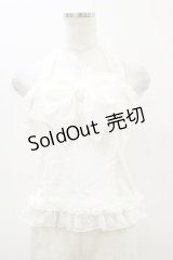 Angelic Pretty / レーシィシフォンリボンホルターキャミソール Free 白 H-26-03-05-1025-AP-TO-NS-ZH