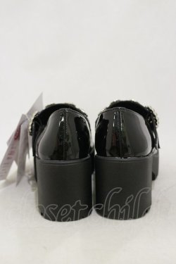 画像3: Lovely Tency / 眞白ありす/TT*MAベルトシューズ M ブラック H-26-03-05-1002-GO-SH-NS-ZH