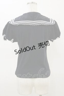 画像2: metamorphose / セーラーカーディガン Free ブラック H-26-03-05-1027-ME-TO-NS-ZH