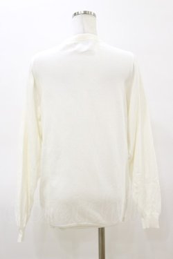 画像2: ALICE and the PIRATES / エンブレム刺繍カーディガン Free 白 H-26-03-05-1030-PA-TO-NS-ZH