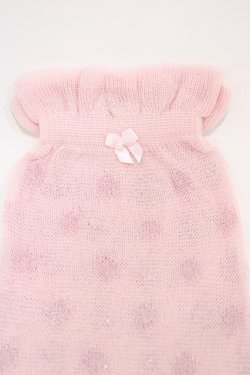 画像2: Shirley Temple / ラメドットボーダーハイソックス  ピンク H-26-03-05-012-ET-ZA-KB-ZH