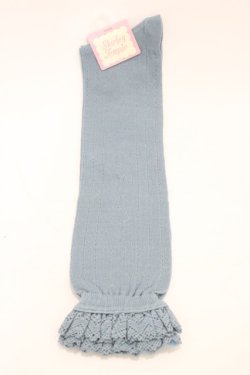 画像1: Shirley Temple / シアートランプハイソックス  ブルー H-26-03-05-013-ET-ZA-KB-ZH