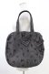 画像1: Jane Marple / Memory ribbon Jacquard bag  ブラウン H-26-03-05-014-JM-BG-KB-ZH (1)