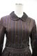 画像4: Jane Marple / Regimental stripeのコレットドレス  ブラウン H-26-03-05-017-JM-OP-KB-ZH (4)