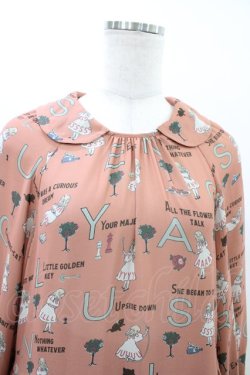 画像4: Jane Marple / The nursery Alice tablier dress  アプリコットブラウン H-26-03-05-018-JM-OP-KB-ZH