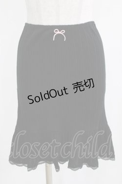 画像1: Katie / UNDER PRETTIES skirt  ブラック H-26-03-06-027-LO-SK-KB-ZH