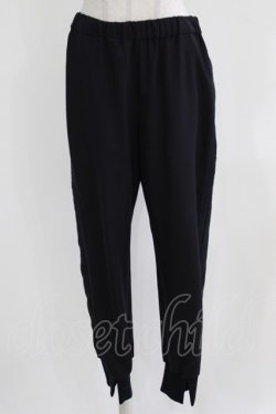 画像1: Jane Marple Dans Le Salon / Side-ribbon tracking pants 36 ネイビー H-26-03-06-029-JM-PA-AK-ZH