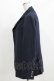 画像2: Jane Marple Dans Le Salon / Vintage linen blazer jacket M ネイビー H-26-03-06-031-JM-JA-AK-ZH (2)