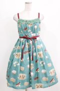 Leur Getter / Rabbit Tea Cupキャミワンピース M ターコイズ H-26-03-06-004-LU-OP-KB-ZH