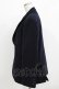 画像2: Jane Marple Dans Le Salon / Geelong lambs beaver blazer jacket M ネイビー H-26-03-06-032-JM-JA-AK-ZH (2)
