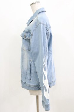 画像2: KRY CLOTHING / 「CHOBERIBA」デニムジャケット  ライトブルー H-26-03-06-034-EL-JA-KB-ZH