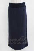 Jane Marple Dans Le Salon / Luana fleece skirt M ネイビー H-26-03-06-035-JM-SK-AK-ZH