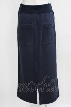 画像3: Jane Marple Dans Le Salon / Luana fleece skirt M ネイビー H-26-03-06-035-JM-SK-AK-ZH