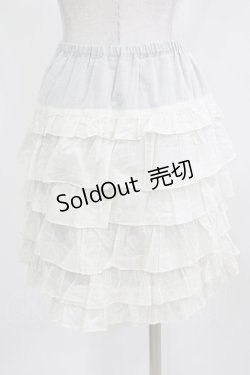 画像3: Emily Temple cute / レースフリルスカート  オフ H-26-03-06-036-ET-SK-KB-ZH