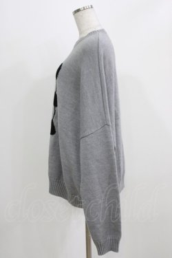 画像2: Candy Stripper / BELOVED PEPE KNIT 2 グレー H-26-03-06-037-PU-TO-KB-ZH