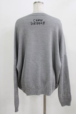 画像3: Candy Stripper / BELOVED PEPE KNIT 2 グレー H-26-03-06-037-PU-TO-KB-ZH
