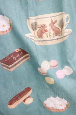 画像4: Leur Getter / Rabbit Tea Cupキャミワンピース M ターコイズ H-26-03-06-004-LU-OP-KB-ZH