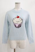 Candy Stripper / CUPCAKE KNIT   BABY BLUE H-26-03-06-041-PU-TO-KB-ZH