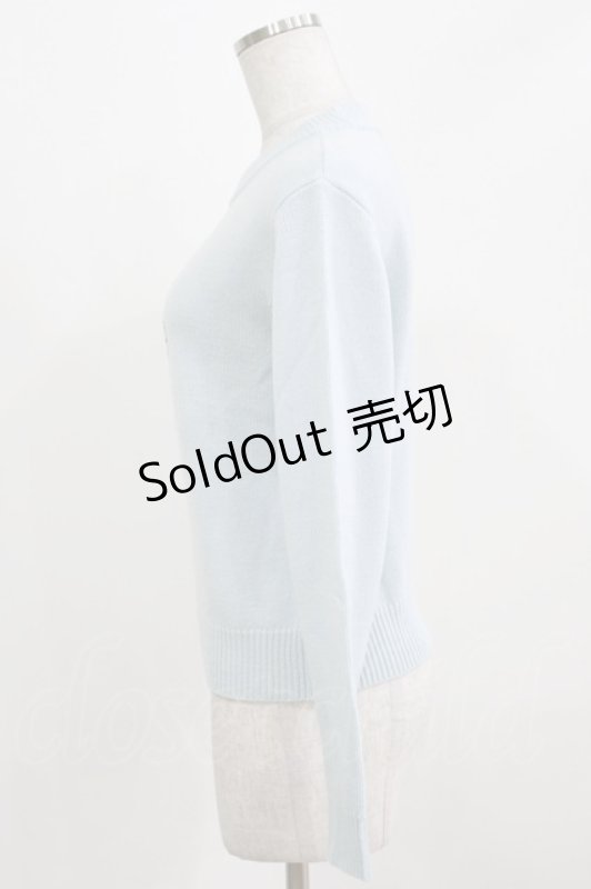 画像2: Candy Stripper / CUPCAKE KNIT   BABY BLUE H-26-03-06-041-PU-TO-KB-ZH (2)