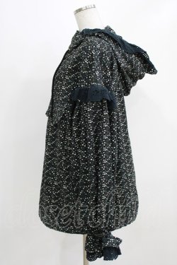 画像2: Candy Stripper / FLORAL GIRLY FRILL SWITCHEDアノラック  ブラック H-26-03-06-042-PU-TO-KB-ZH