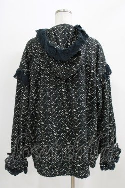 画像3: Candy Stripper / FLORAL GIRLY FRILL SWITCHEDアノラック  ブラック H-26-03-06-042-PU-TO-KB-ZH