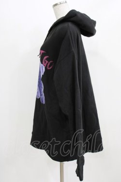 画像2: Amilige / Bunny＆Bearパーカー  ブラック H-26-03-06-045-PU-TO-KB-ZH