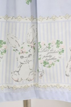 画像3: Ank Rouge / クローバー×ヴィンテージアニマルワンピース M サックス H-26-03-06-1032-CA-OP-NS-ZH