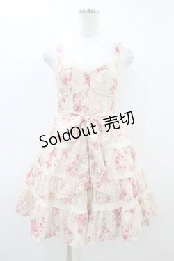 画像1: LIZ LISA / バッククロスレースワンピース Free アイボリー H-26-03-06-1035-LO-OP-NS-ZH