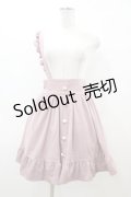 Ank Rouge / サスペンダースカート M ピンク H-26-03-06-1041-CA-SK-NS-ZH